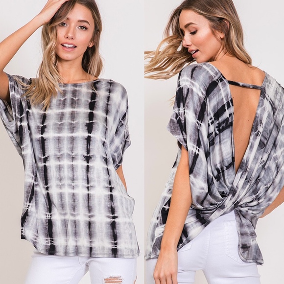 Bellanblue Tops - JEANNE Open Back Twist Top